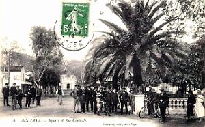 1844- Ain-Taya - Le Square et la Rue centrale